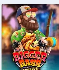 Bigger Bass Bonanza slot artwork
